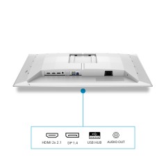 Philips Evnia 6000 27M2N6501L 00 écran plat de PC 67,3 cm (26.5") 2560 x 1440 pixels Quad HD QD-OLED Blanc