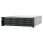 QNAP ES1686dc R2 NAS Rack (3 U) Intel® Xeon® D D-2142IT 64 Go DDR4 0 To QNAP QES Noir, Gris