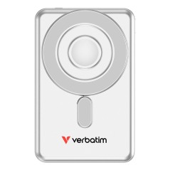 Verbatim 32276 banque d'alimentation électrique Lithium Polymère (LiPo) 5000 mAh Recharge sans fil Argent