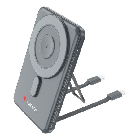 Verbatim 32251 banque d'alimentation électrique 5000 mAh Recharge sans fil Gris