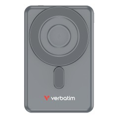 Verbatim 32251 banque d'alimentation électrique 5000 mAh Recharge sans fil Gris
