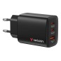 Verbatim 32352 chargeur d'appareils mobiles Universel Noir Secteur Charge rapide Intérieure Verbatim 32352 chargeur d'appareils mobiles Universel Noir Secteur Charge rapide Intérieure