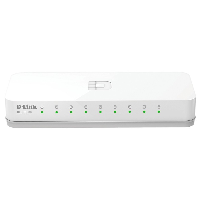 D-Link 0 Non-géré Fast Ethernet (10/100) Bureau Blanc