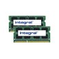 Integral IN3V8GNAJKXW2 module de mémoire 16 Go 2 x 8 Go DDR3 204-pin SO-DIMM Integral IN3V8GNAJKXW2 module de mémoire 16 Go 2 x 8 Go DDR3 204-pin SO-DIMM