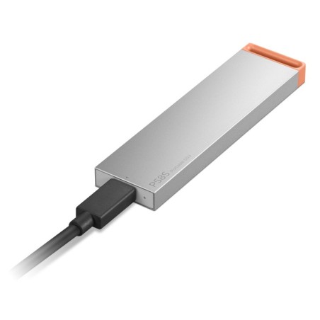 Lenovo 4XB1T88413 lecteur à circuits intégrés externe 2 To USB Type-C 3.2 Gen 2 (3.1 Gen 2) Gris