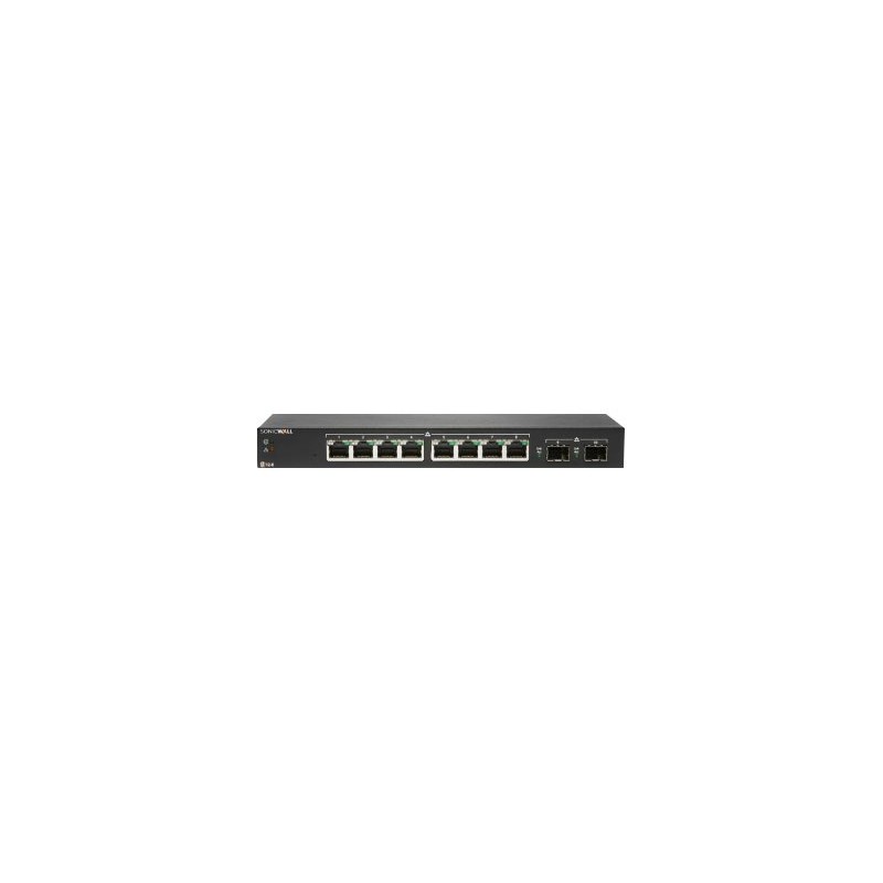 SONICWALL SWITCH SWS12-8 W/SUPP 3YR