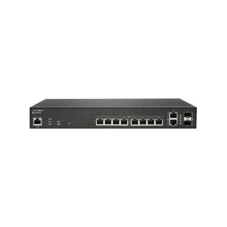 SONICWALL SWITCH SWS12-10FPOE W/SUPP 3YR