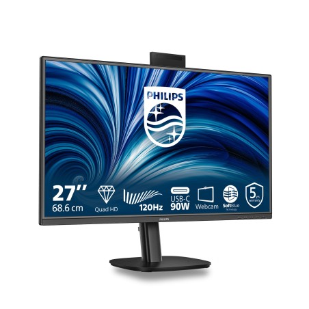 Philips 3000 series 27B2U3601H/00 écran plat de PC 68,6 cm (27") 2560 x 1440 pixels Quad HD LCD Noir