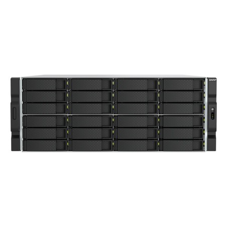 QNAP TS-h2477AXU-RP Serveur de stockage Rack (4 U) AMD Ryzen™ 7 7745 32 Go DDR5 0 To QNAP QTS Noir, Gris