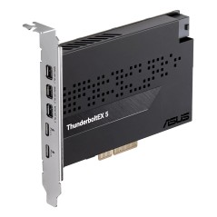 ASUS ThunderboltEX 5 carte et adaptateur d'interfaces Interne Mini DisplayPort, USB 2.0, PCIe, USB Type-C, Thunderbolt, VGA