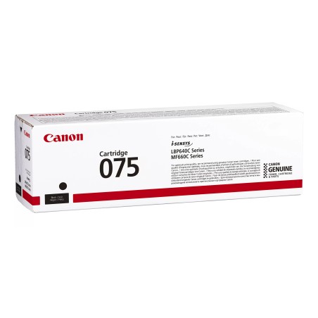 Canon 075 Cartouche de toner 1 pièce(s) Original Noir