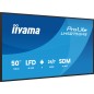 iiyama LH5075UHS-B2AG Écran d'affichage dynamique Écran plat de signalisation numérique 125,7 cm (49.5") LCD Wifi 500 cd/m² 4K iiyama LH5075UHS-B2AG Écran d'affichage dynamique Écran plat de signalisation numérique 125,7 cm (49.5") LCD Wifi 500 cd/m² 4K