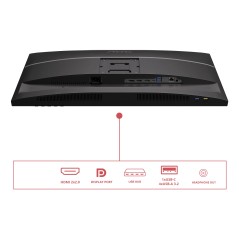 AOC E4 U27E4CV écran plat de PC 68,6 cm (27") 3840 x 2160 pixels 4K Ultra HD LED Noir