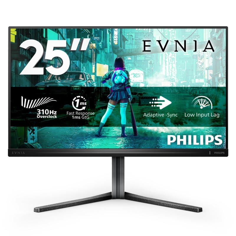 Philips Evnia 3000 25M2N3200U/00 écran plat de PC 62,2 cm (24.5") 1920 x 1080 pixels Full HD LCD Noir Philips Evnia 3000 25M2N3200U/00 écran plat de PC 62,2 cm (24.5") 1920 x 1080 pixels Full HD LCD Noir