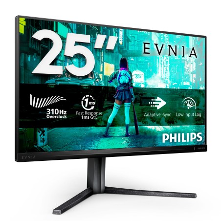 Philips Evnia 3000 25M2N3200U/00 écran plat de PC 62,2 cm (24.5") 1920 x 1080 pixels Full HD LCD Noir
