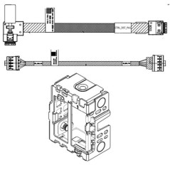 DELL 470-BCBP accessoire de contrôleur RAID Cable