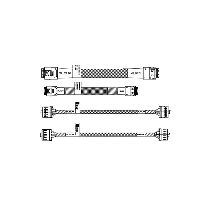 DELL 470-BCBR accessoire de contrôleur RAID Cable