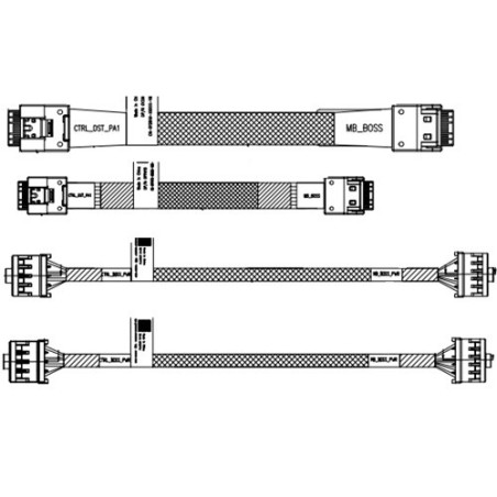 DELL 470-BCBR accessoire de contrôleur RAID Cable
