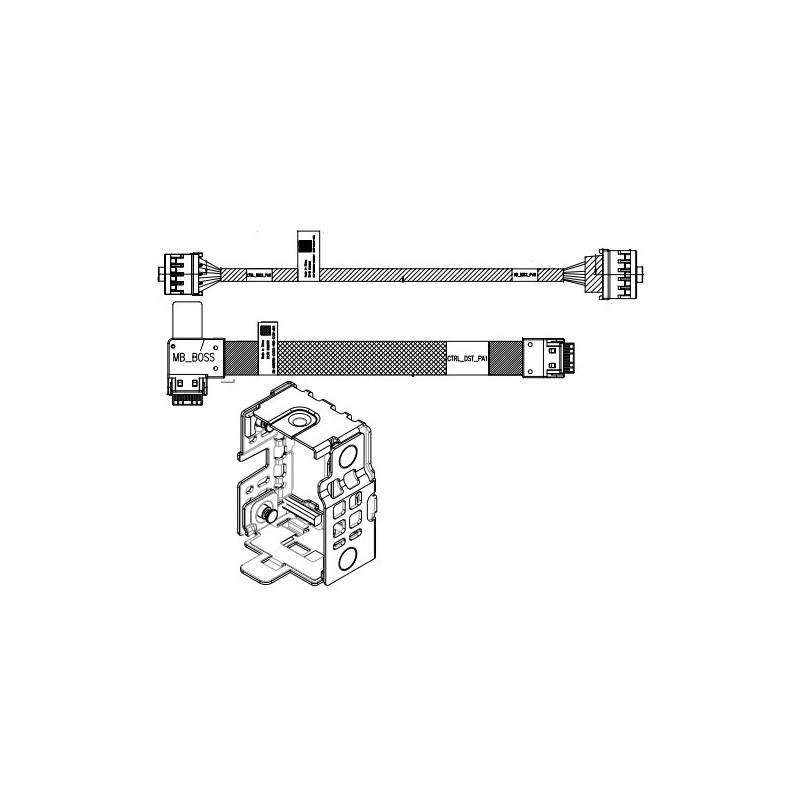 DELL 470-BCBS accessoire de contrôleur RAID Cable