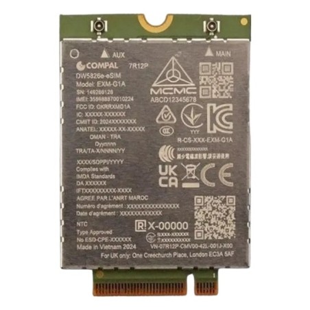 DELL DW5826E Interne WWAN 600 Mbit s
