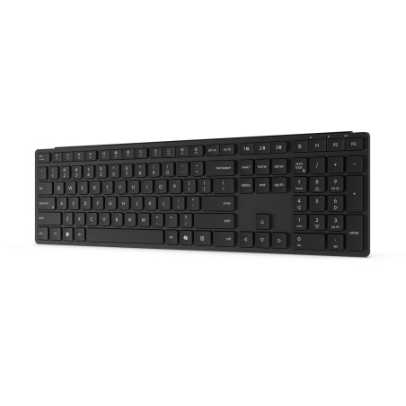 Lenovo Wireless Multi-Mode Pro 6000 clavier maison/bureau RF sans fil + Bluetooth QWERTY Anglais américain Noir