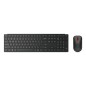 Lenovo 4X31S04810 clavier Souris incluse Bureau RF sans fil + Bluetooth Anglais américain Noir Lenovo 4X31S04810 clavier Souris incluse Bureau RF sans fil + Bluetooth Anglais américain Noir