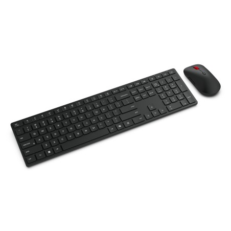 Lenovo 4X31S04810 clavier Souris incluse Bureau RF sans fil + Bluetooth Anglais américain Noir