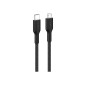 USB-C TO M-USB 2.0 BRAIDED PCR 1M BLA