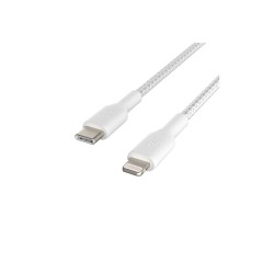 Lightning to USB-C Cable Braid 2M White