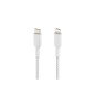 Lightning to USB-C Cable Braid 2M White