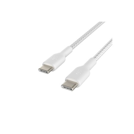 USB-C to USB-C Cable Braided 1M White