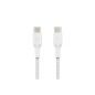 USB-C to USB-C Cable Braided 1M White