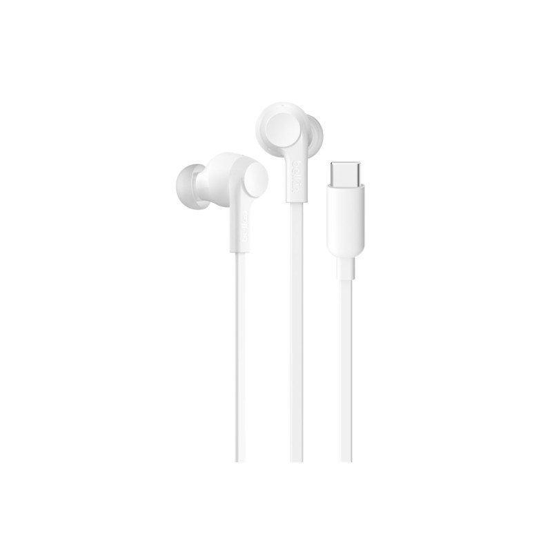 SOUNDFORM ANC WIRED EARBUDS USB-C WHITE