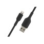 Lightning to USB-A Cable Braid 1M Black Lightning to USB-A Cable Braid 1M Black