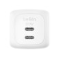 BoostCharge 50W Dual USB-C PD Wall Chrg