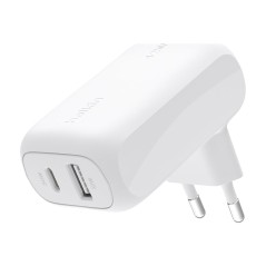 42w-30w USB-C+12w Dual Wall Char W