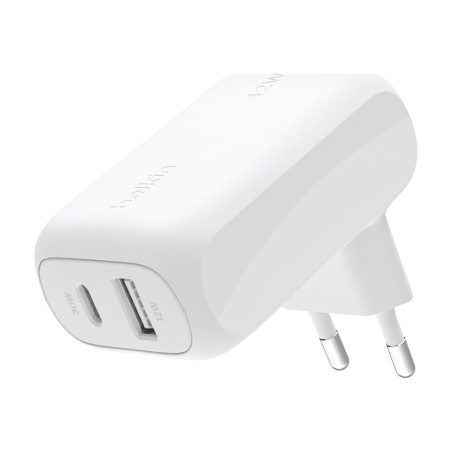 42w-30w USB-C+12w Dual Wall Char W