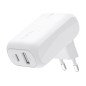 42w-30w USB-C+12w Dual Wall Char W