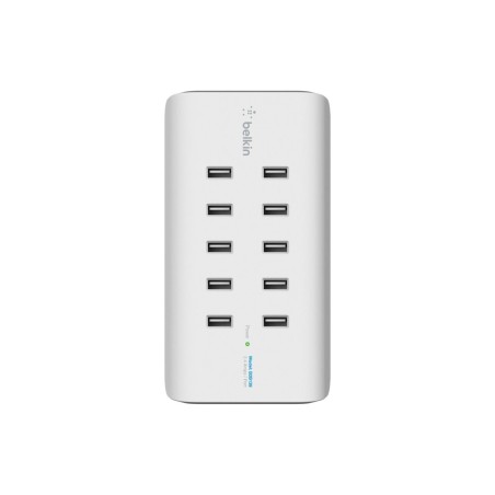 10-Port 2.4A USB Charger