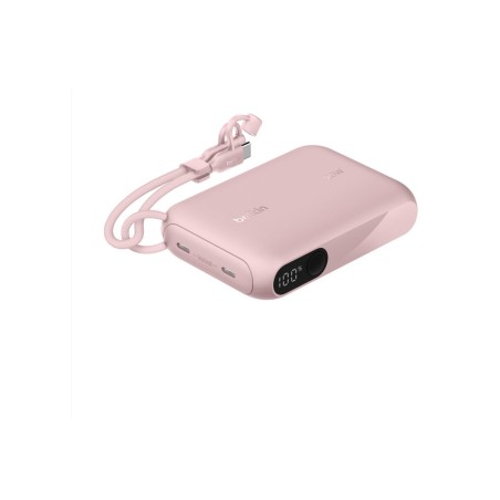 10k PD20W Pwr Bank w Display Pink