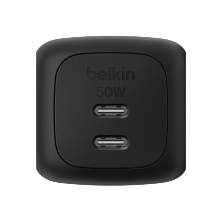 BoostCharge 50W Dual USB-C PD Wall Chrg