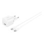 25W USB PD Wall Chrg w PPS WHT w/1m C-C 25W USB PD Wall Chrg w PPS WHT w/1m C-C