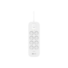 Surge Protection with USB C 8 Outlet