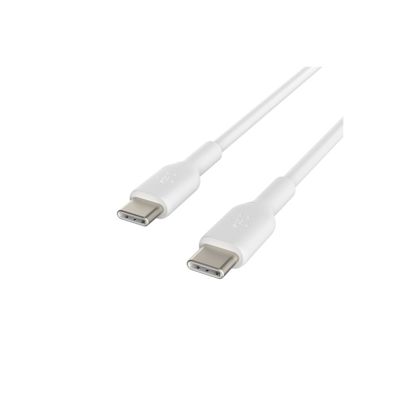 USB-C to USB-C PVC White 1m Twin Pack USB-C to USB-C PVC White 1m Twin Pack