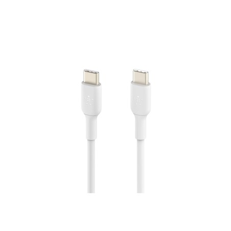 USB-C to USB-C PVC White 1m Twin Pack
