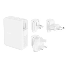 140w 4-ports USB GaN Wall Charger UK EU