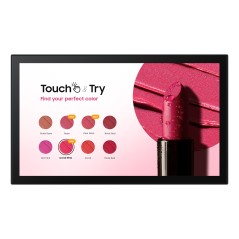 Samsung QB13C-T Écran plat de signalisation numérique 33 cm (13") LCD Wifi 500 cd m² Full HD Noir Écran tactile Tizen 7.0 16 7