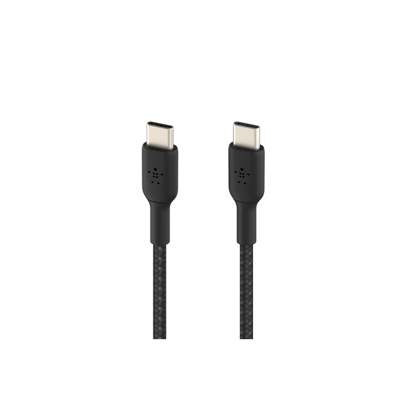 USB-C to USB-C Cable Braided 1M Black