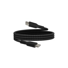 USB-C to USB-C Cable Braided 1M Black