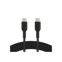 USB-C to USB-C Cable Braided 1M Black